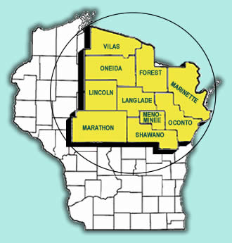 Draeger Propane offers Northeastern Wisconsin with Propane